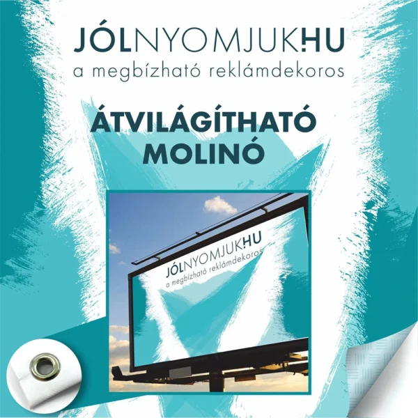 Átvilágítható molinó