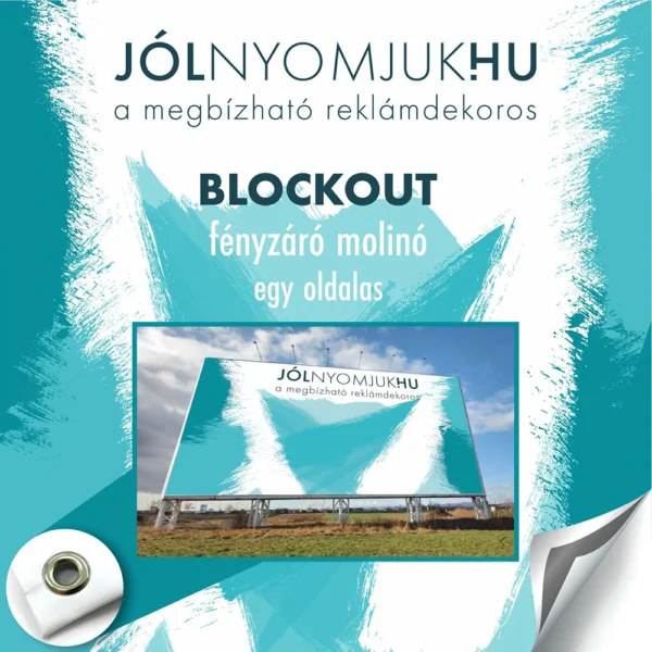 Blockout (fényzáró molinó egyoldalas)